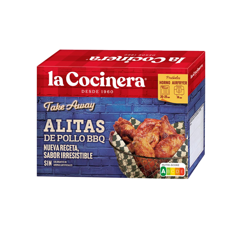 39014 LA COCINERA BARBECUE CHICKEN WINGS 300GR