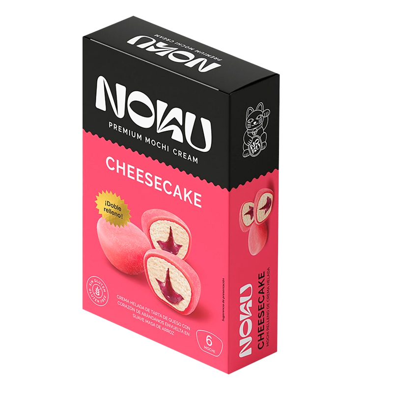 39112 NOKU PREMIUM MOCHI CREAM CHEESECAKE 6 PCS.