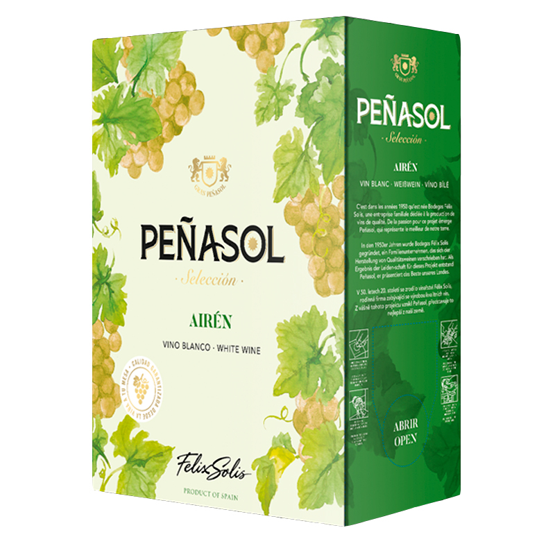 9163 PEÑASOL BOX WEISSWEIN 3L