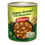 107629 ERASCO LINSEN-EINTOPF 800GR