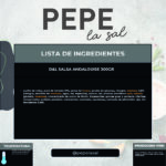 39200 D&L SALSA ANDALOUISE 300GR