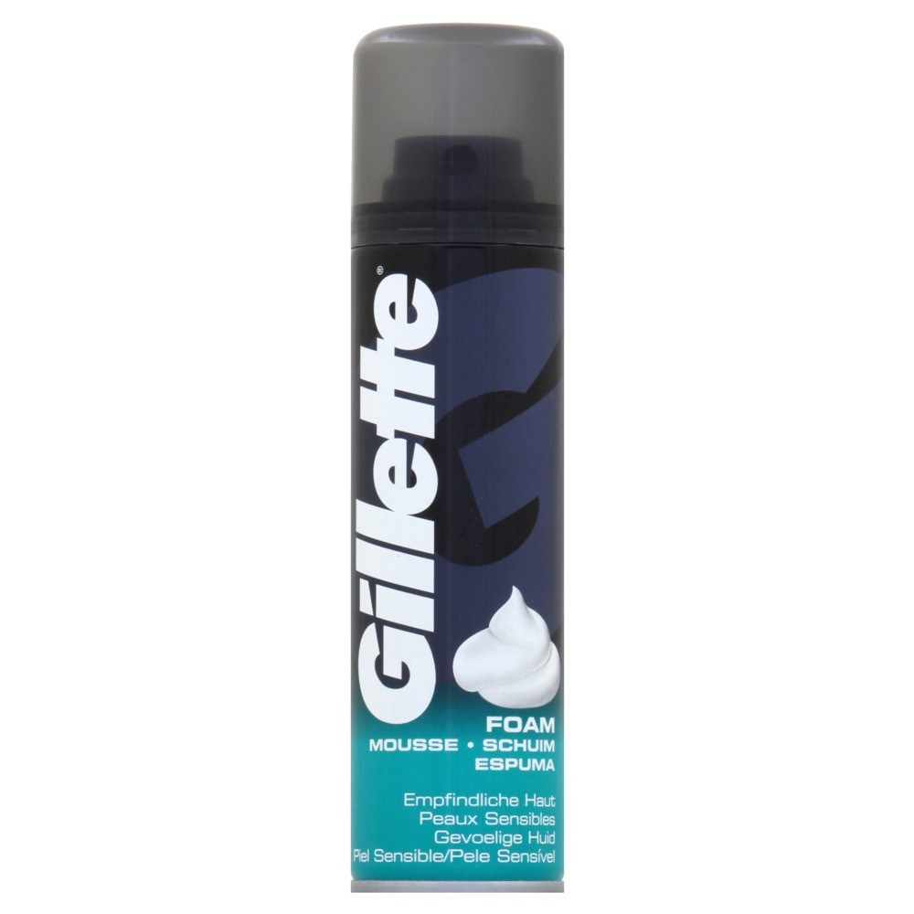 GILLETTE ESPUMA PIEL SENSIBLE 200ML