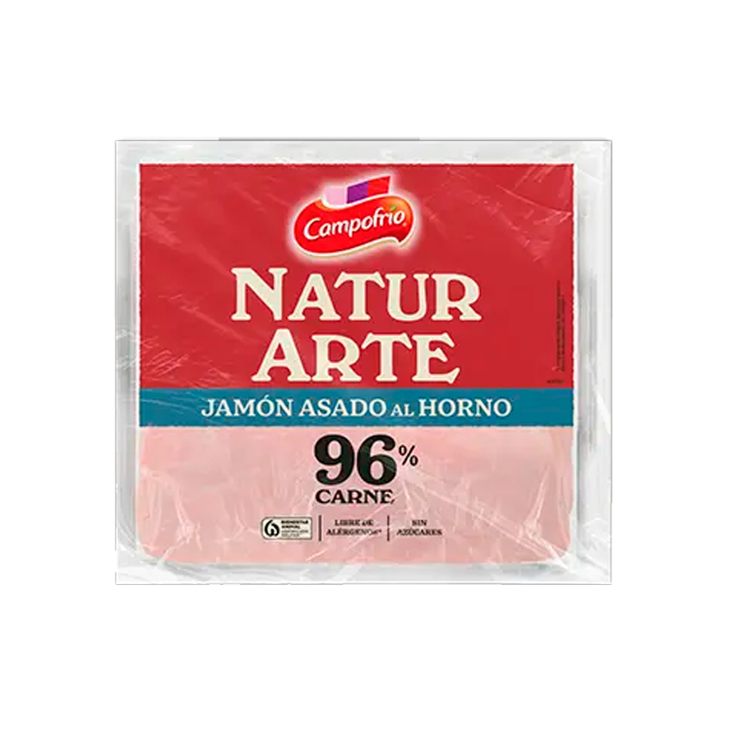 39203 NATURARTE 96% JAMBON CUIT 110GR