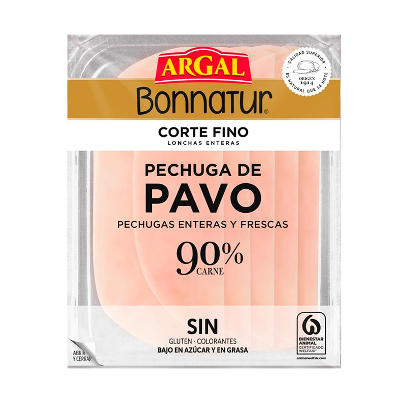 22868 ARGAL BONNATUR BONNATUR KALKOENFILET L.FINA 160 G