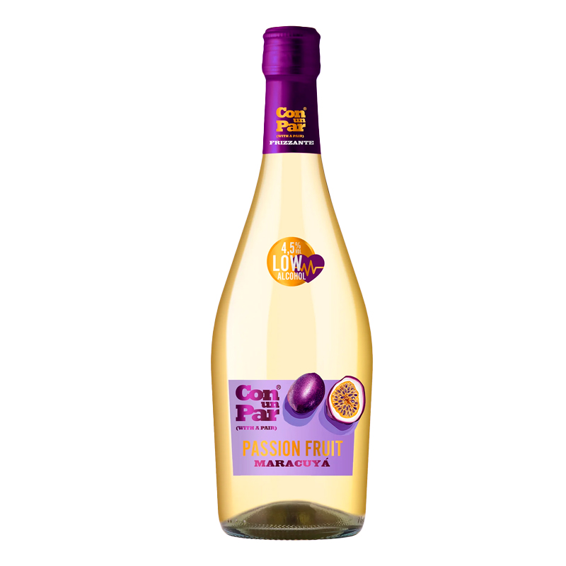 39536 CON UN PAR BLANCO MARACUYA 75CL