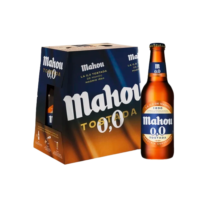 39725 MAHOU BIER 0.0% GETOAST 6X25CL