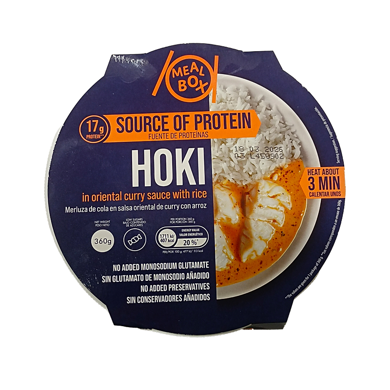 39738 BOÎTE REPAS COLIN SAUCE CURRY 360GR