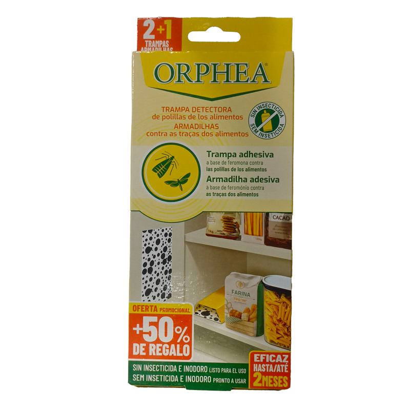 39197 ORPHEA MOTTENFALLE FUTTERFALLE 3 STK.