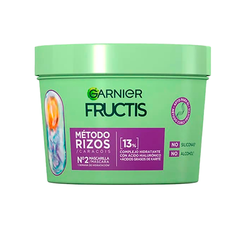 39864 FRUCTIS MASCARILLA CURLY 370 ML