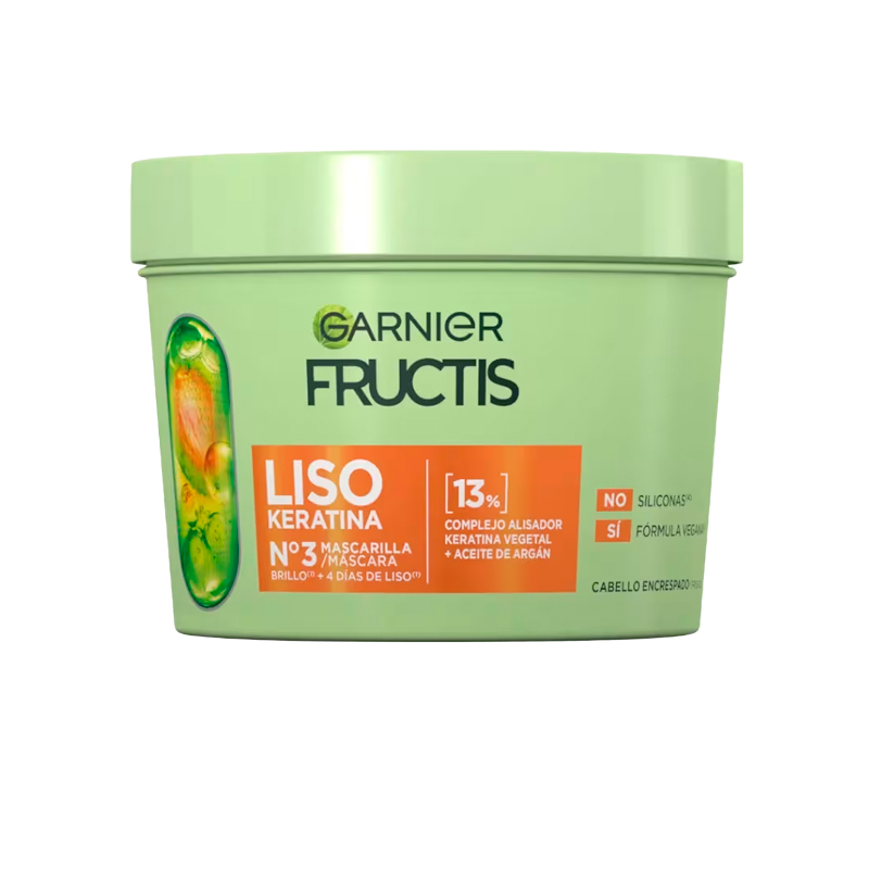 40165 FRUCTIS MASCARILLA LISO KERATINA 370ML