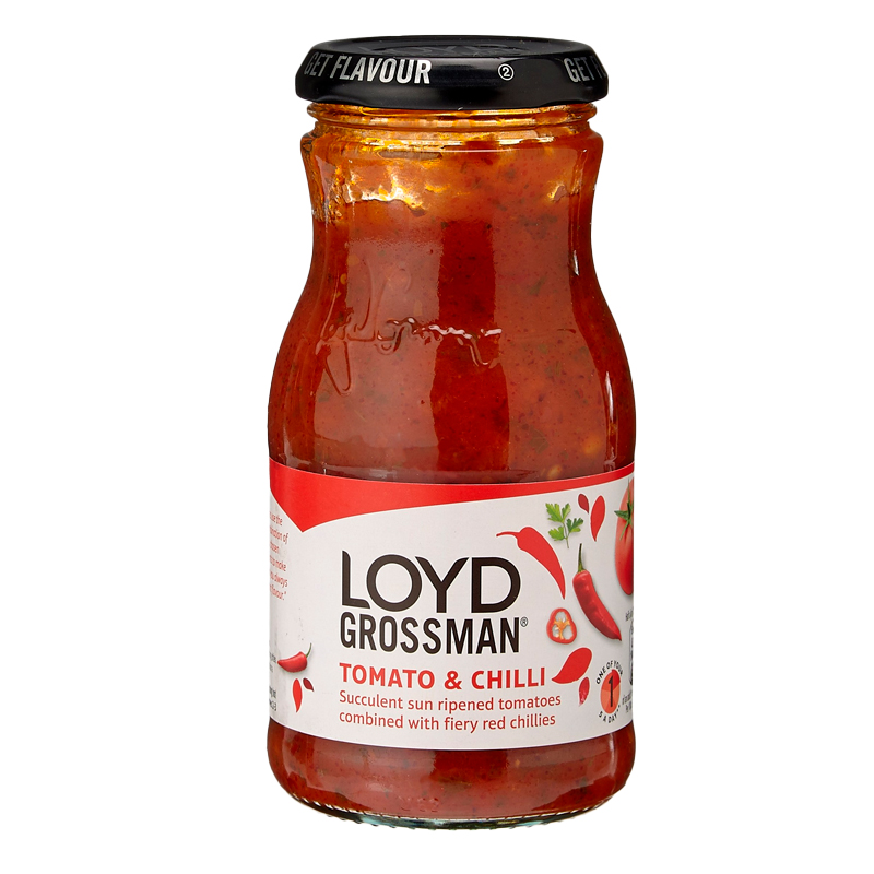 40192 LOYD GROSSMAN TOMATO & CHILLI 350GR
