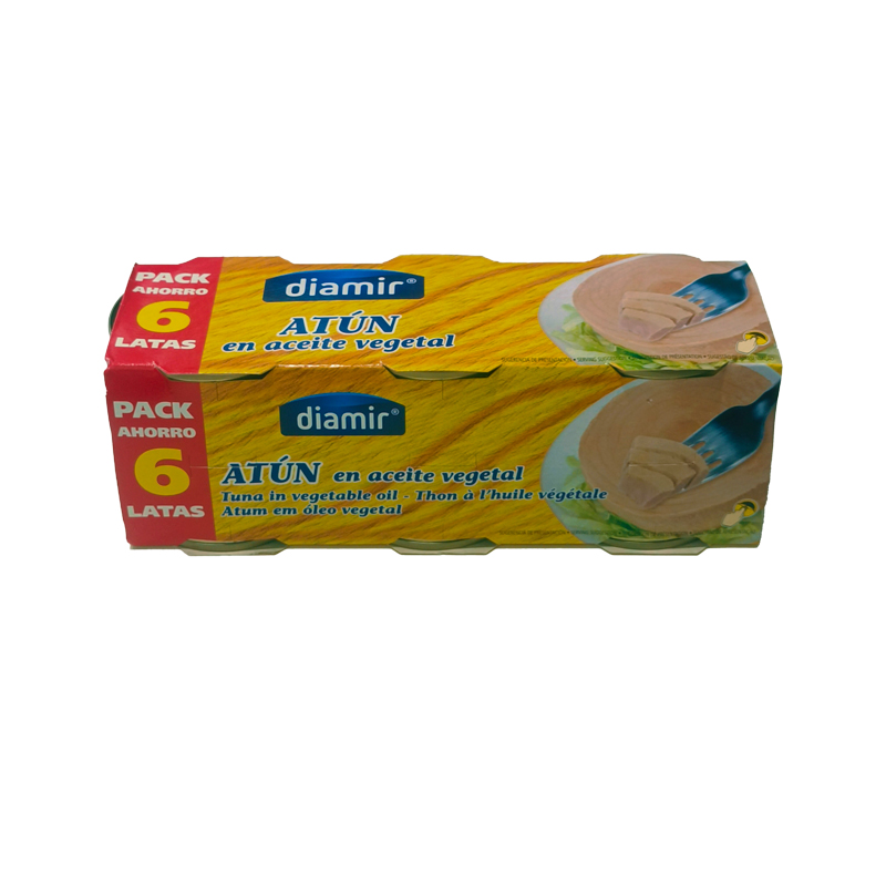 24221 DIAMIR ATUN ACEITE VEGETAL 6X85GR