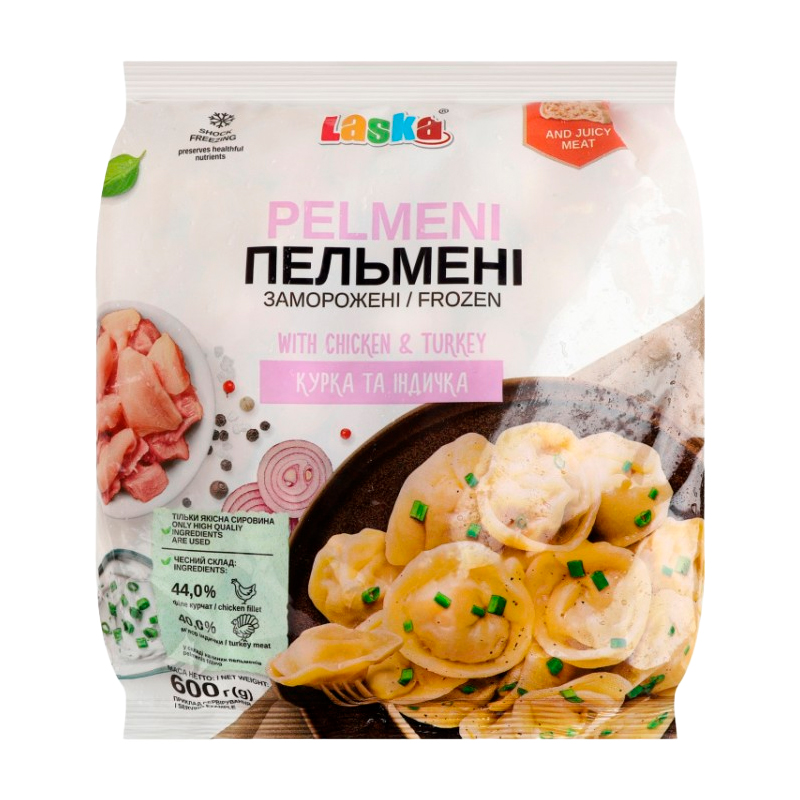 40216 LASKA RAVIOLI RELLENO CARNE 600GR
