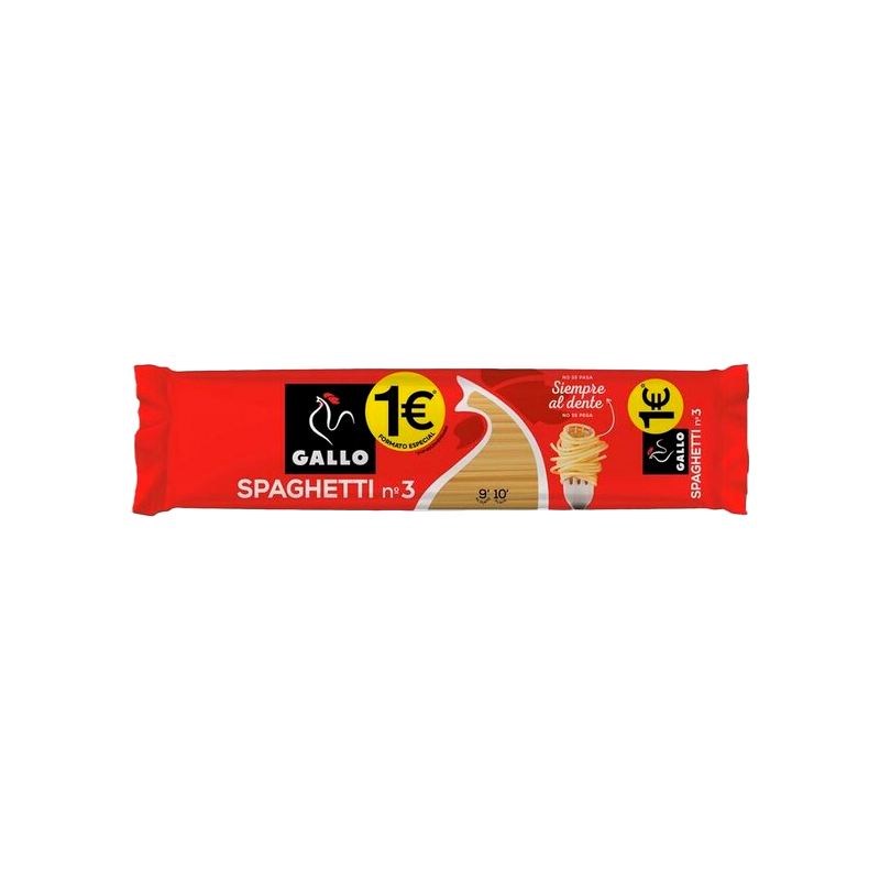 40304 GALLO ESPAGUETTI No 3 400GR