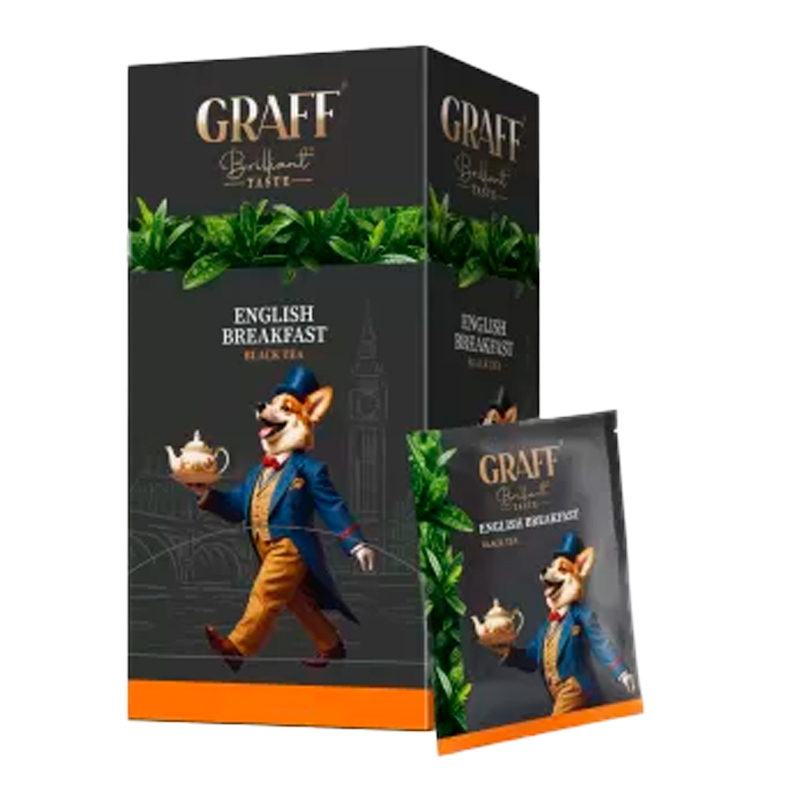 40353 GRAFF ENGLISH BREAKFAS TE NEGRO 20 BOLSITAS