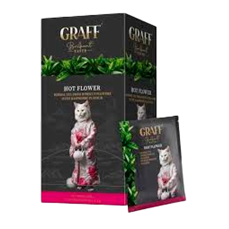 40354 GRAFF HOT FLOWER TE HIBISCUS 20 BOLSITAS