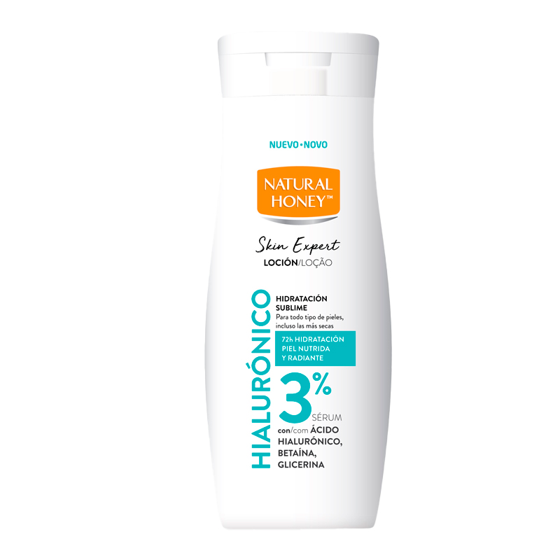 40383 NATURAL HONEY LECHE CORPORAL HIALURONIC 330ML