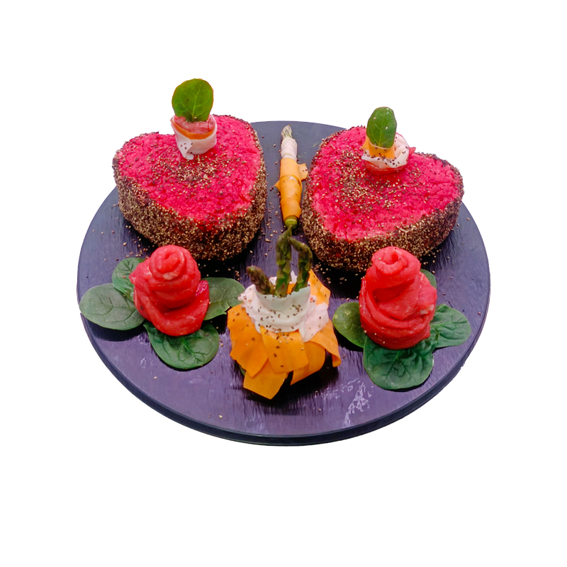 90947 GORMET DE CARNES corazones picada