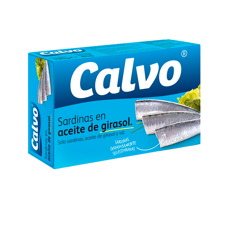 40504 CALVO SARDINAS ACEITE GIRASOL