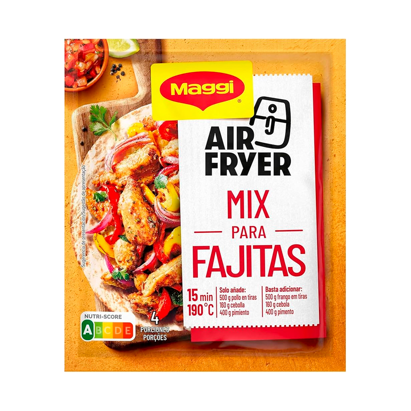 40641 MAGGI SAZONADOR FAJITAS AIR FRYER 27GR