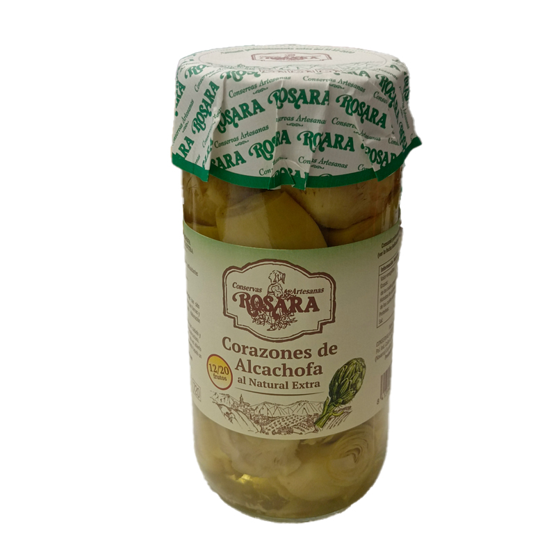 40885 ROSARA CORAZONES ALCACHOFAS TARRO 410GR